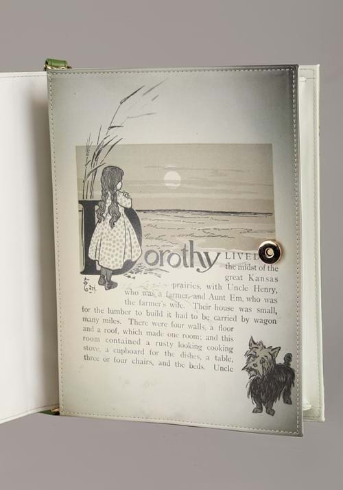 Wizard of Oz Book Costume Purse - US 8947