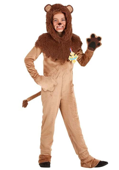 Wizard of Oz Cowardly Lion Costume for Kids - US 2311