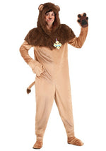 Wizard of Oz Plus Size Cowardly Lion Costume - US 1311