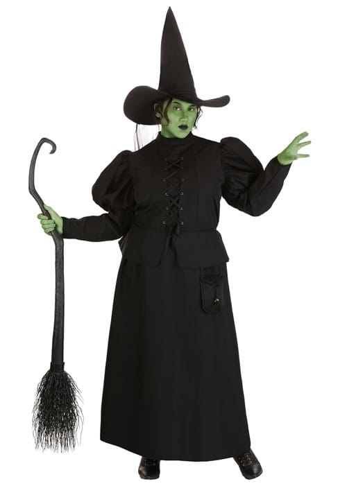 Women's Plus Size Wizard of Oz Wicked Witch Costume Dress - US 2851