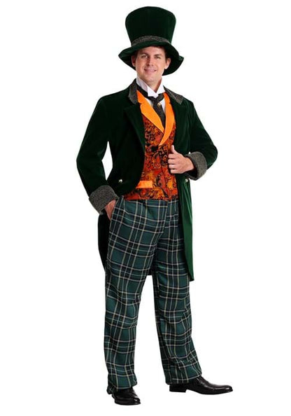 Plus Size Deluxe Mad Hatter Men's Costume - US 6414