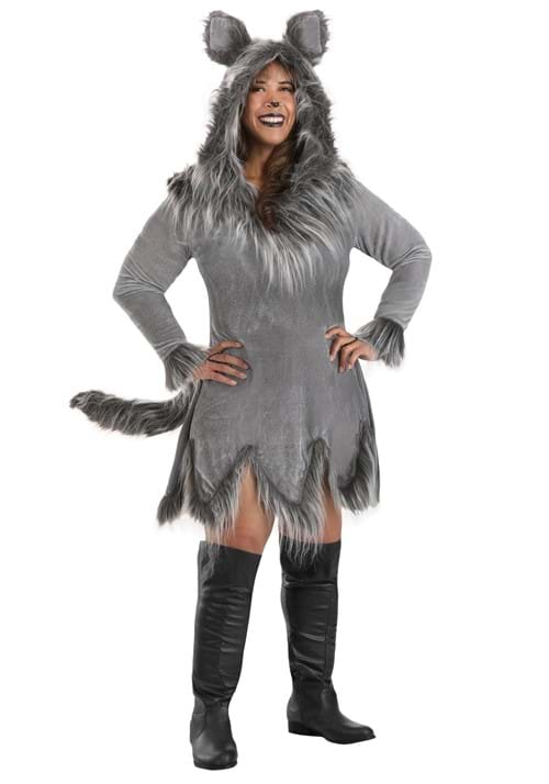 Grey Wolf Costume for Women - US 3347
