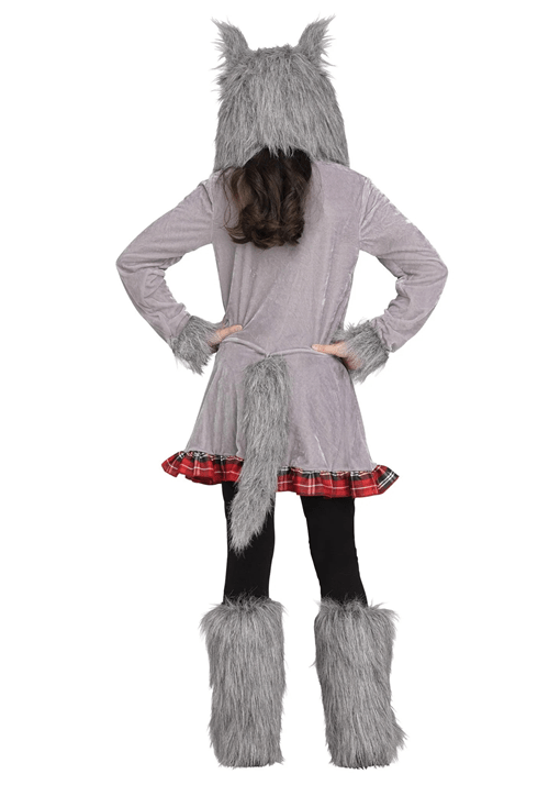 Girl's Wolf Cub Costume - US 4468