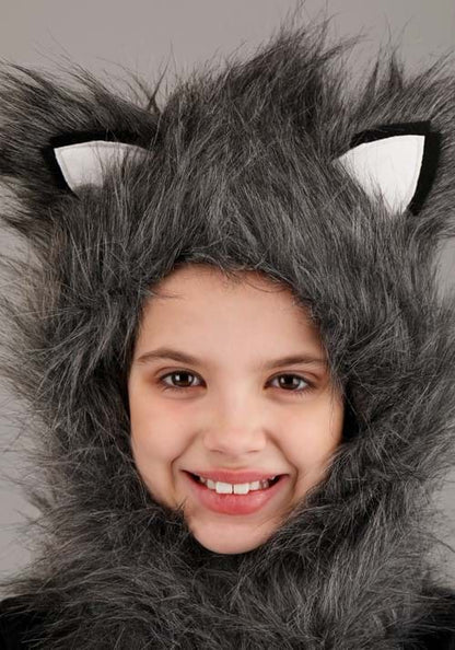 Wolf Hood, Hands & Tail Costume Kit - US 0495
