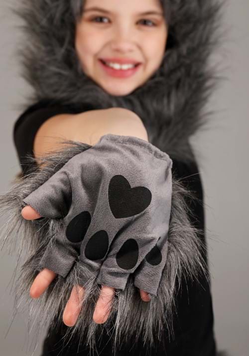 Wolf Hood, Hands & Tail Costume Kit - US 0495
