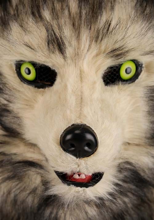 Wolf Mask with Mouth Mover for Adults - US 5886
