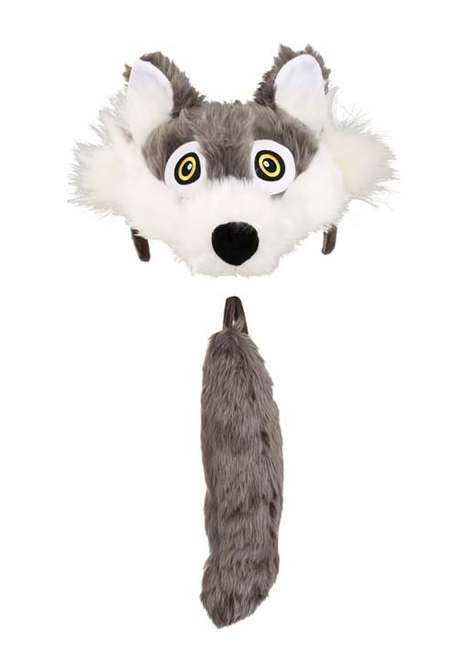 Soft Wolf Headband & Tail Costume Kit - US 9815