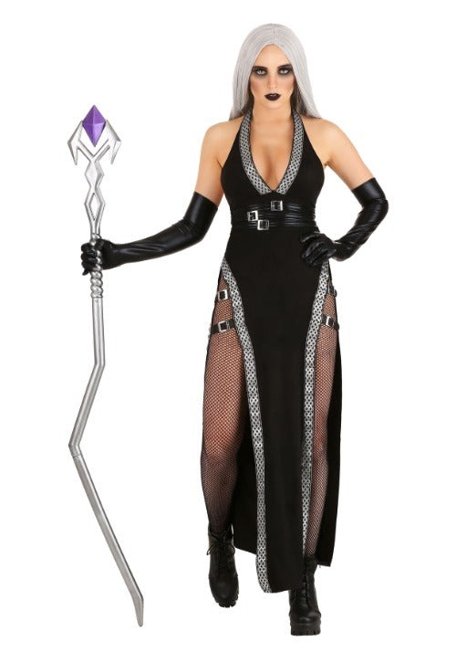 Women's Enchanted Warlock Costume - US 4658