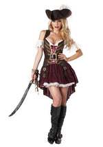 Sexy Swashbuckler Captain Costume - US 5752
