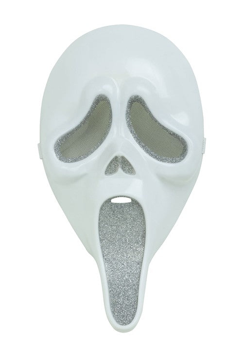 Women's 30th Anniversary Lady Silver Ghost Face Costume - US 5973