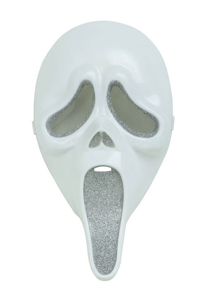 Women's 30th Anniversary Lady Silver Ghost Face Costume - US 5973