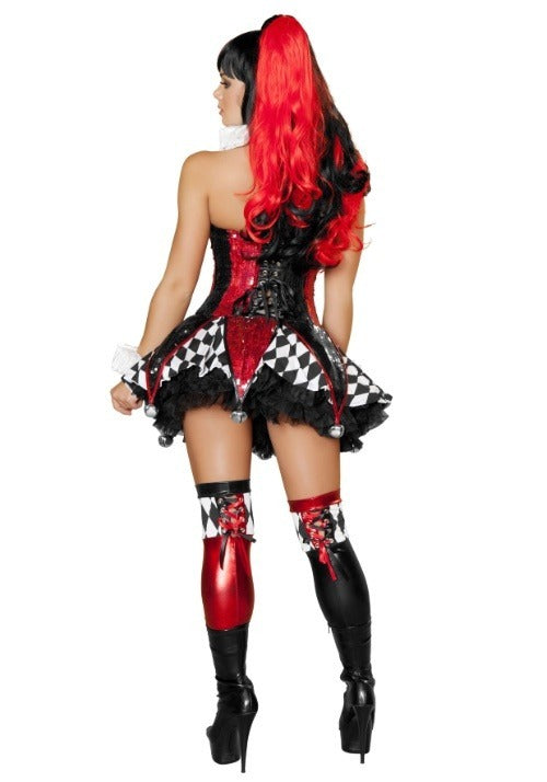Court Jester Cutie Costume for Women - US 8176