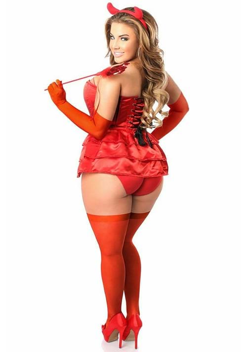 5 PC Devilicious Corset Costume for Women - US 8860