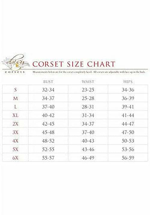 5 PC Devilicious Corset Costume for Women - US 8860
