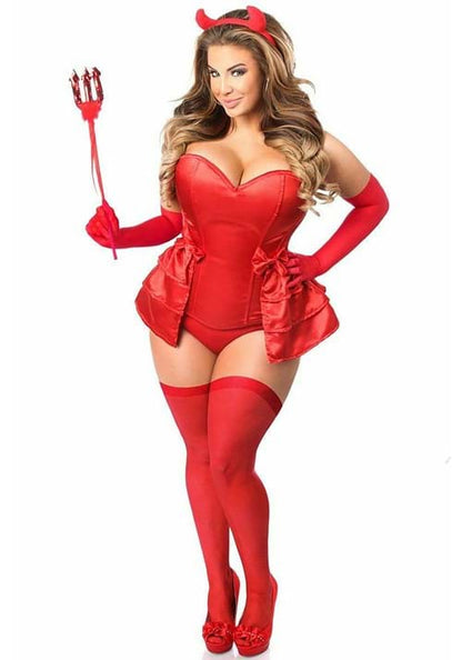 5 PC Devilicious Corset Costume for Women - US 8860