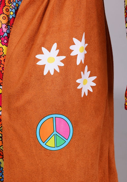 70s Woodstock Hippie Women's Costume Dress - US 0128