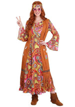 70s Woodstock Hippie Women's Costume Dress - US 0128
