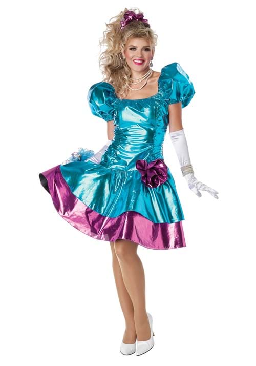 80s Prom Costume Dress for Women - US 0776