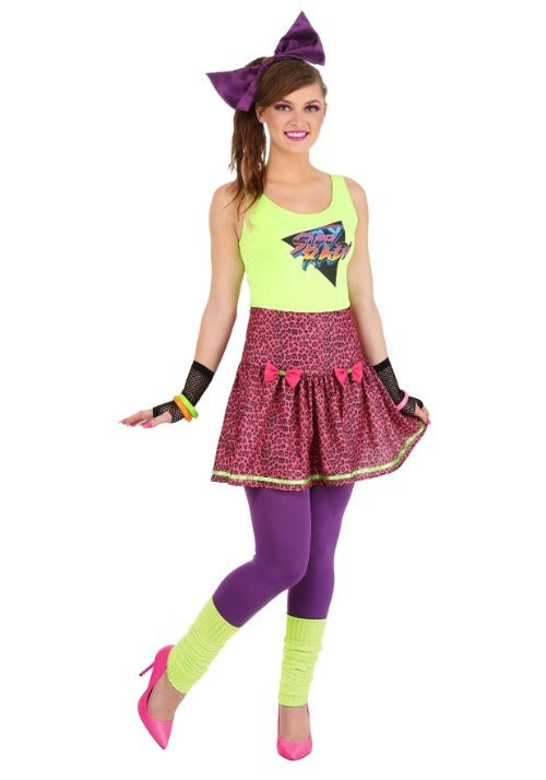 Women's 80s Rad Costume - US 5798