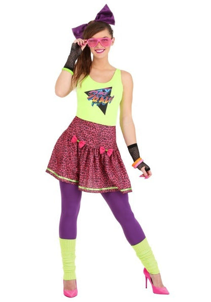 Women's 80s Rad Costume - US 5798