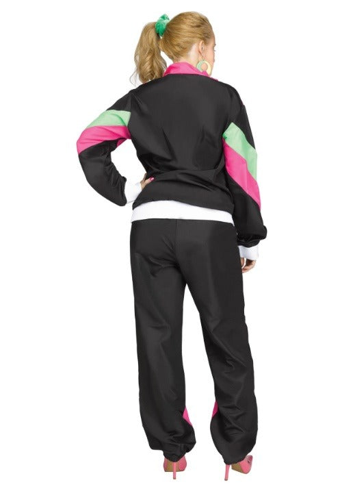 80's Track Suit Women's Costume - US 3428