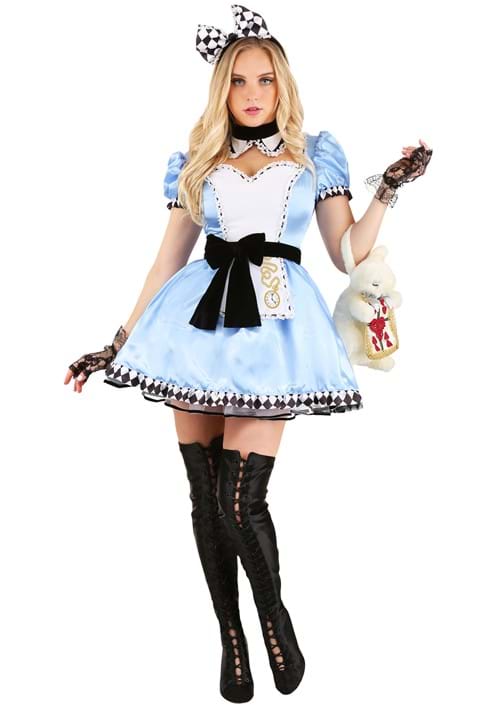 Alluring Alice Costume for Women - US 0644