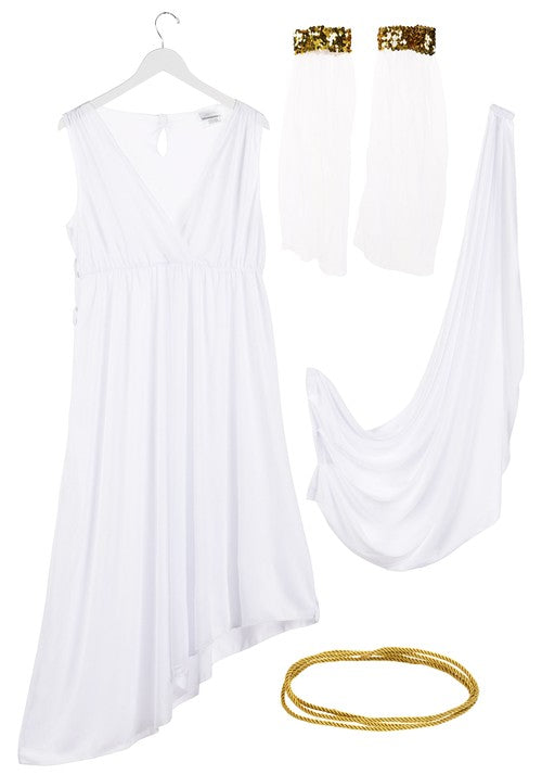 Ancient Greek Goddess Women's Costume - US 8724