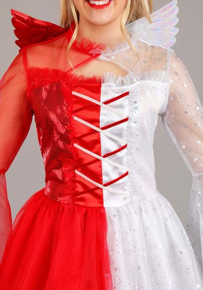 Women's Angelic Devil Costume - US 0956