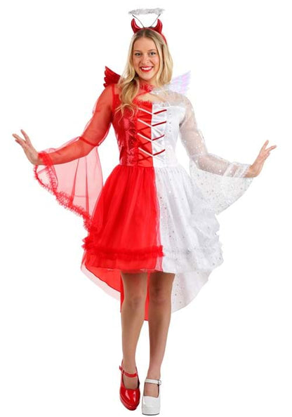 Women's Angelic Devil Costume - US 0956