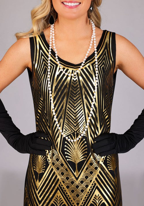 Women's Art Deco Flapper Costume - US 9452