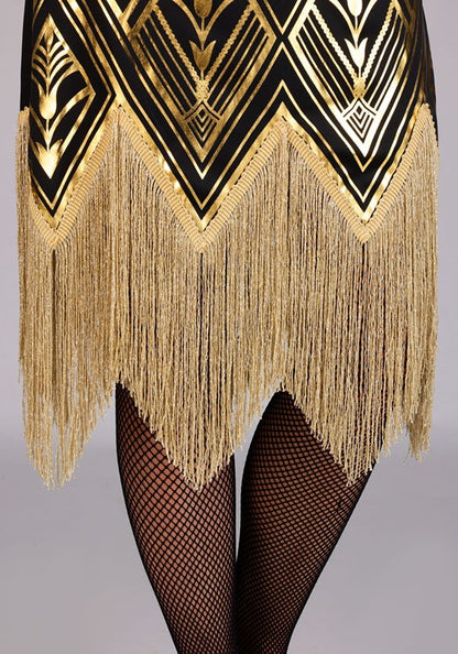 Women's Art Deco Flapper Costume - US 9452