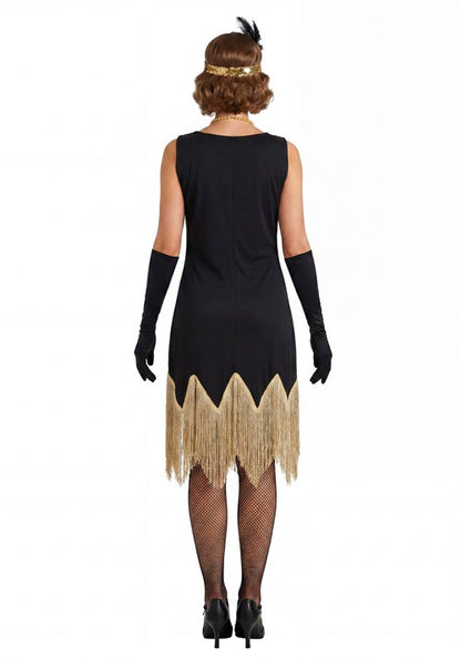 Women's Art Deco Flapper Costume - US 9452