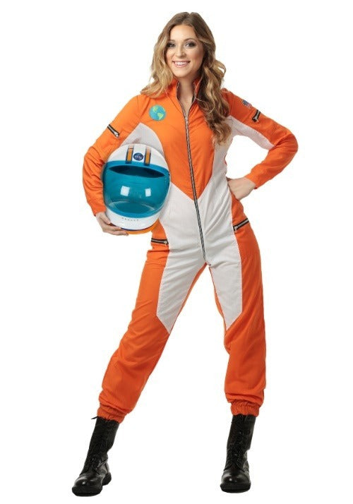 Womens Astronaut Jumpsuit Costume - US 2039