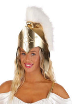 Athena Women's Costume Gold Helmet - US 0535