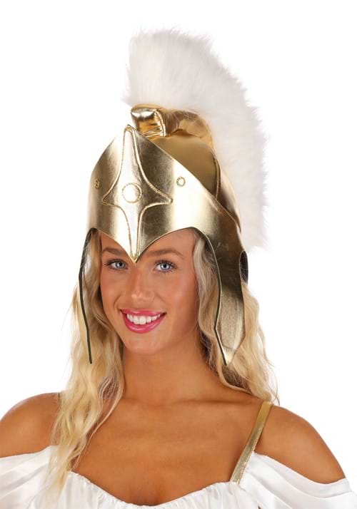 Athena Women's Costume Gold Helmet - US 0535