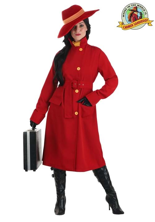 Authentic Carmen Sandiego Costume for Women - US 5565