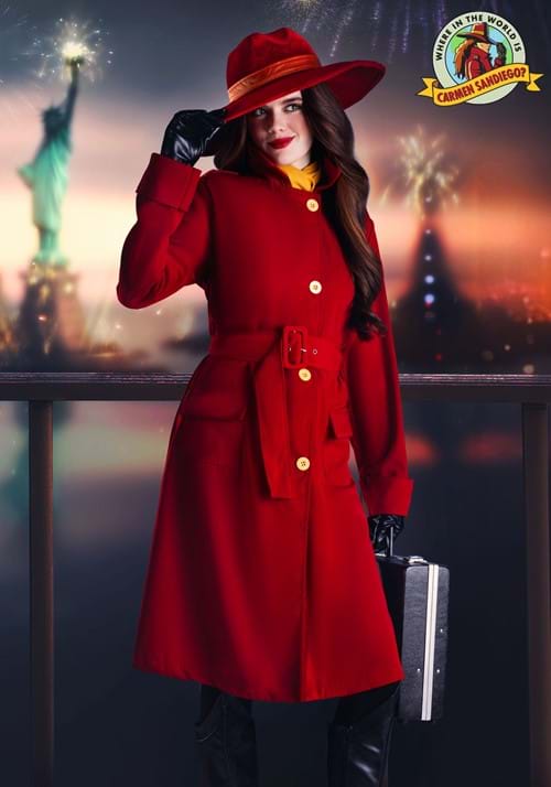 Authentic Carmen Sandiego Costume for Women - US 5565