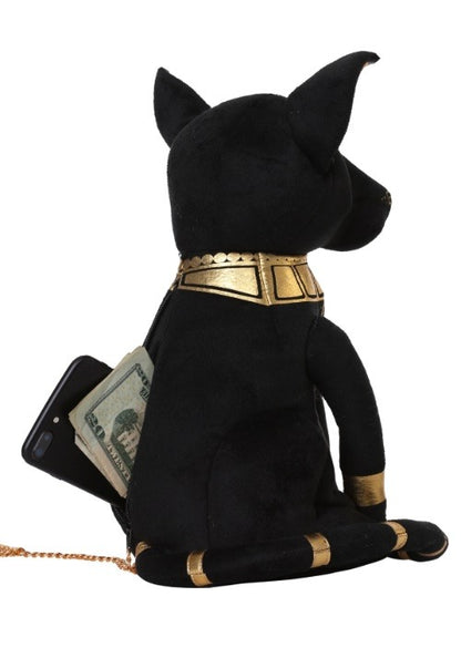 Egyptian Bastet Cat Costume Accessory Purse - US 2990