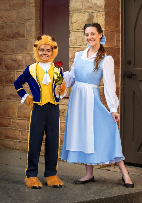 Belle Blue Dress Costume for Women from Disney's Beauty and the Beast - US 8401