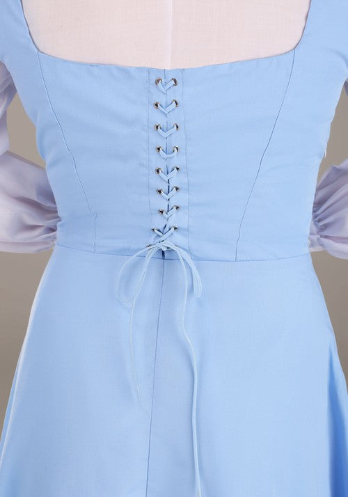 Belle Blue Dress Costume for Women from Disney's Beauty and the Beast - US 8401