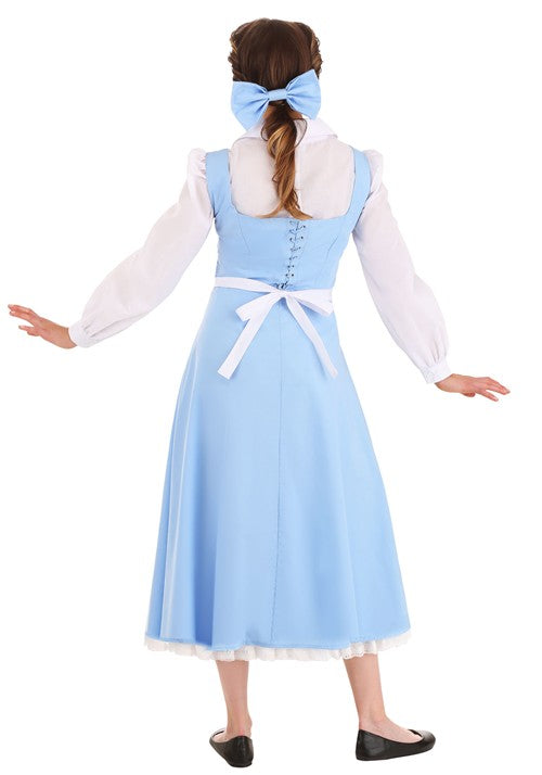 Belle Blue Dress Costume for Women from Disney's Beauty and the Beast - US 8401