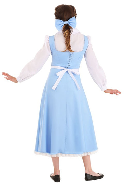 Belle Blue Dress Costume for Women from Disney's Beauty and the Beast - US 8401