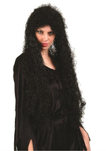 30-Inch Women's Black Curly Costume Wig - US 9238