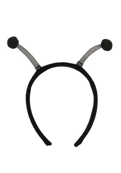 Black Bug Antennae Costume Headpiece - US 3641