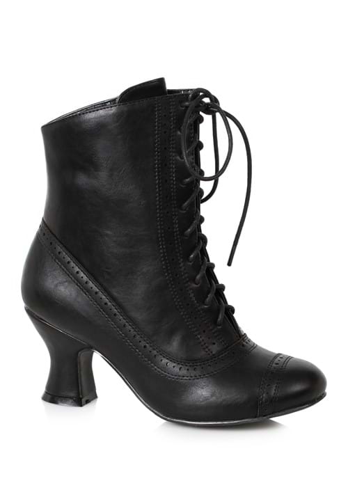 Black Victorian Boots for Women - US 2208