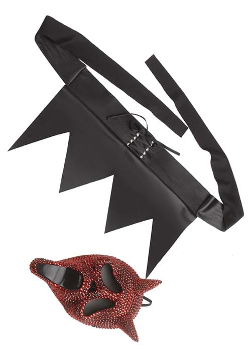 Women's Bling Devil Ghost Face Costume - US 4675