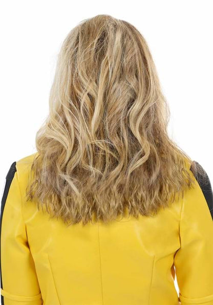 Women's Blonde Ninja Assassin Costume Wig - US 9409