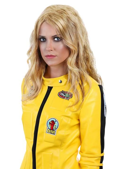 Women's Blonde Ninja Assassin Costume Wig - US 9409