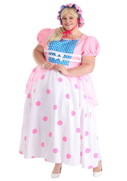 Bo Peep Plus Size Women's Costume Dress - US 1472