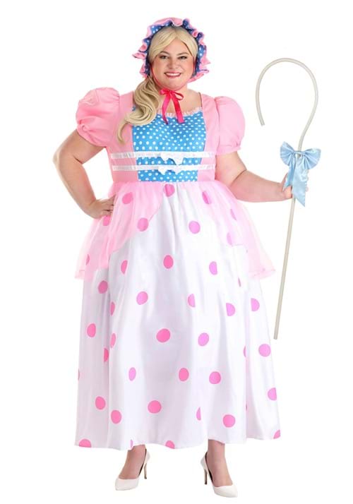 Bo Peep Plus Size Women's Costume Dress - US 1472